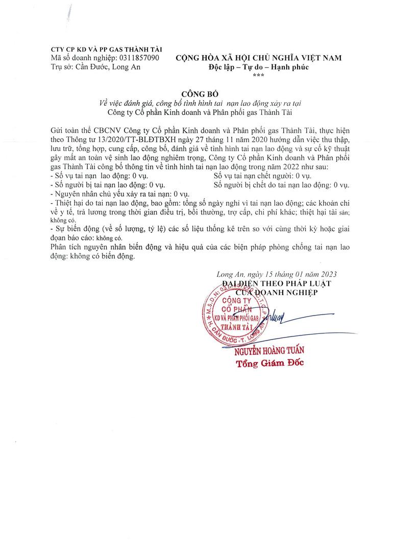 27. Cong bo tinh hinh TNLD nam 2022.pdf